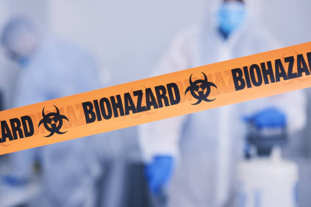 Professional Biohazard technician working in Lumberton, NC